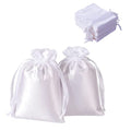 50 Pack 4 x 6 Inch White Drawstring Gift Bags B48726