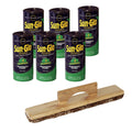 6 Cans Yellow Bear Wax with 1 Shuffleboard Sweep J19698