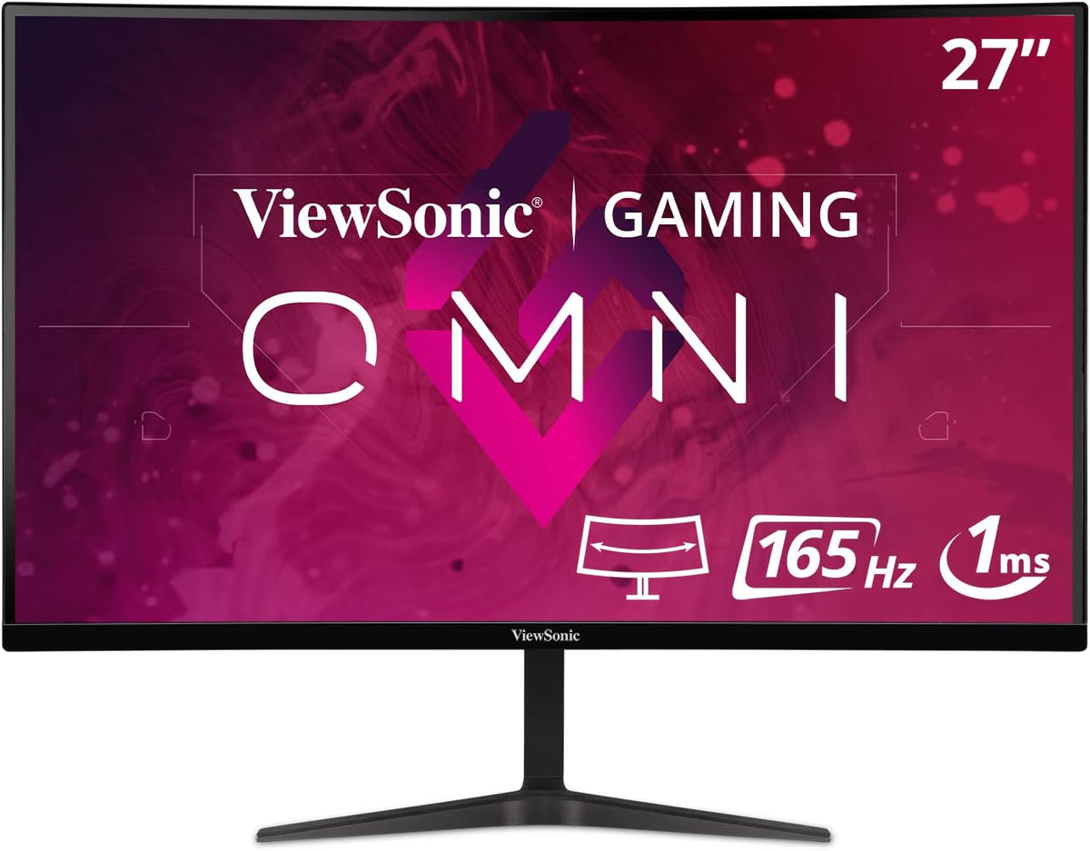 27 Inch Curved 1080p 165Hz Gaming Monitor H897239