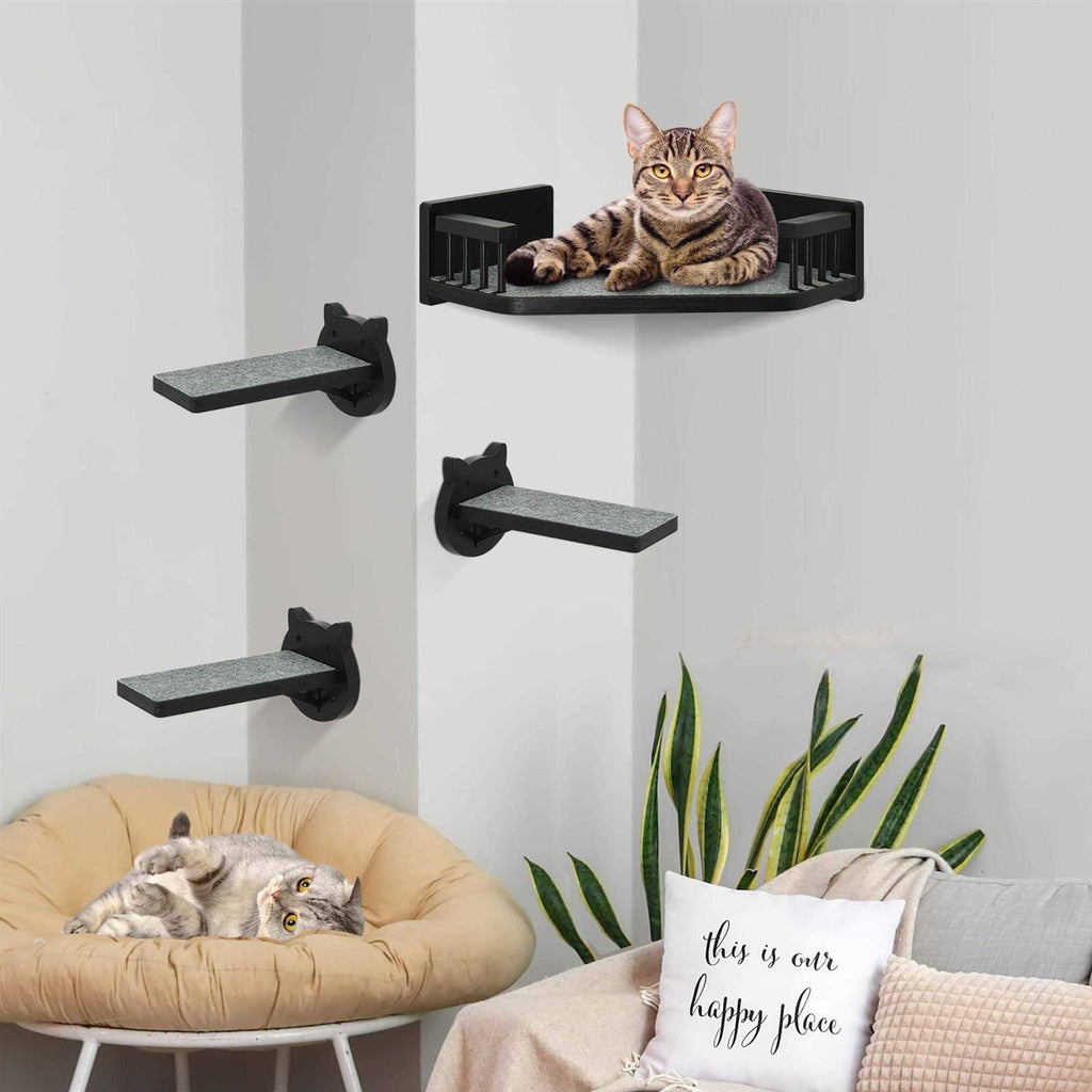 Cat Wall Shelves with 3 Steps Z869