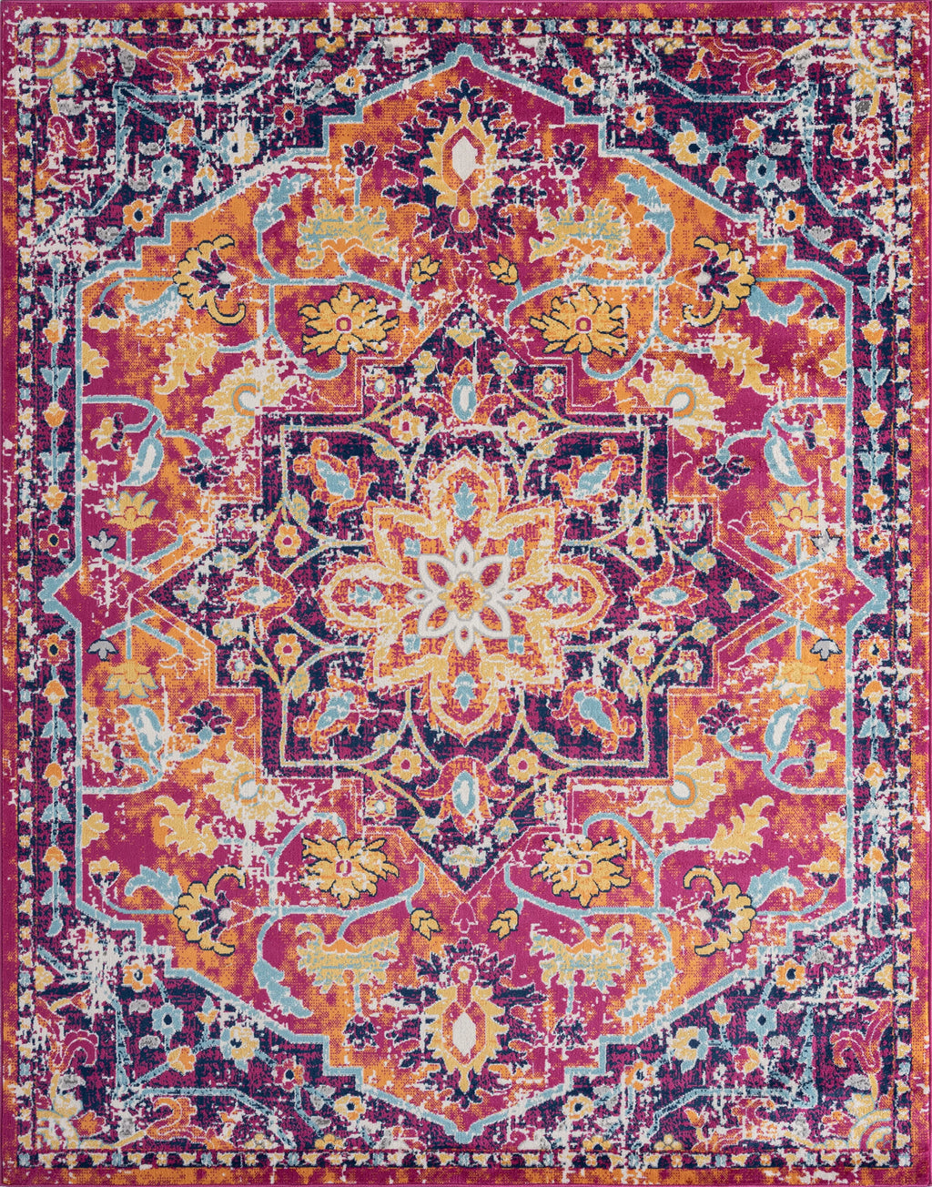 8x10 Medallion Area Rug X163422
