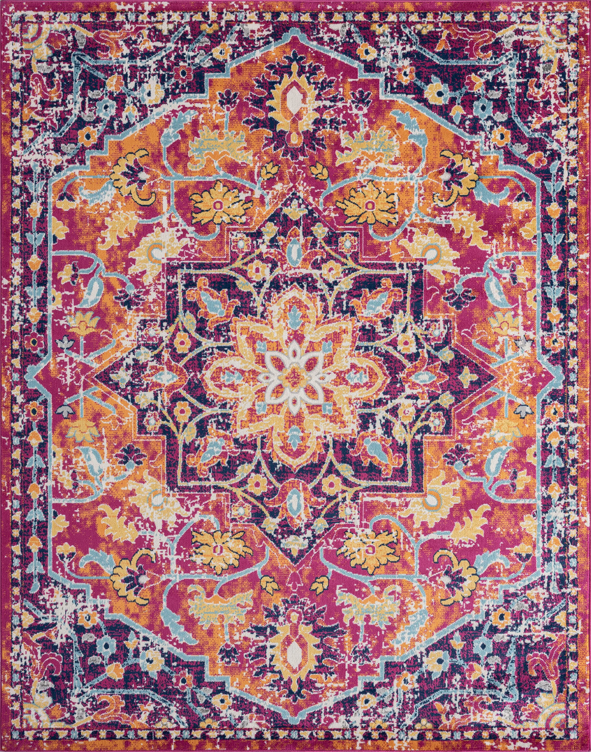 8x10 Medallion Area Rug X163422