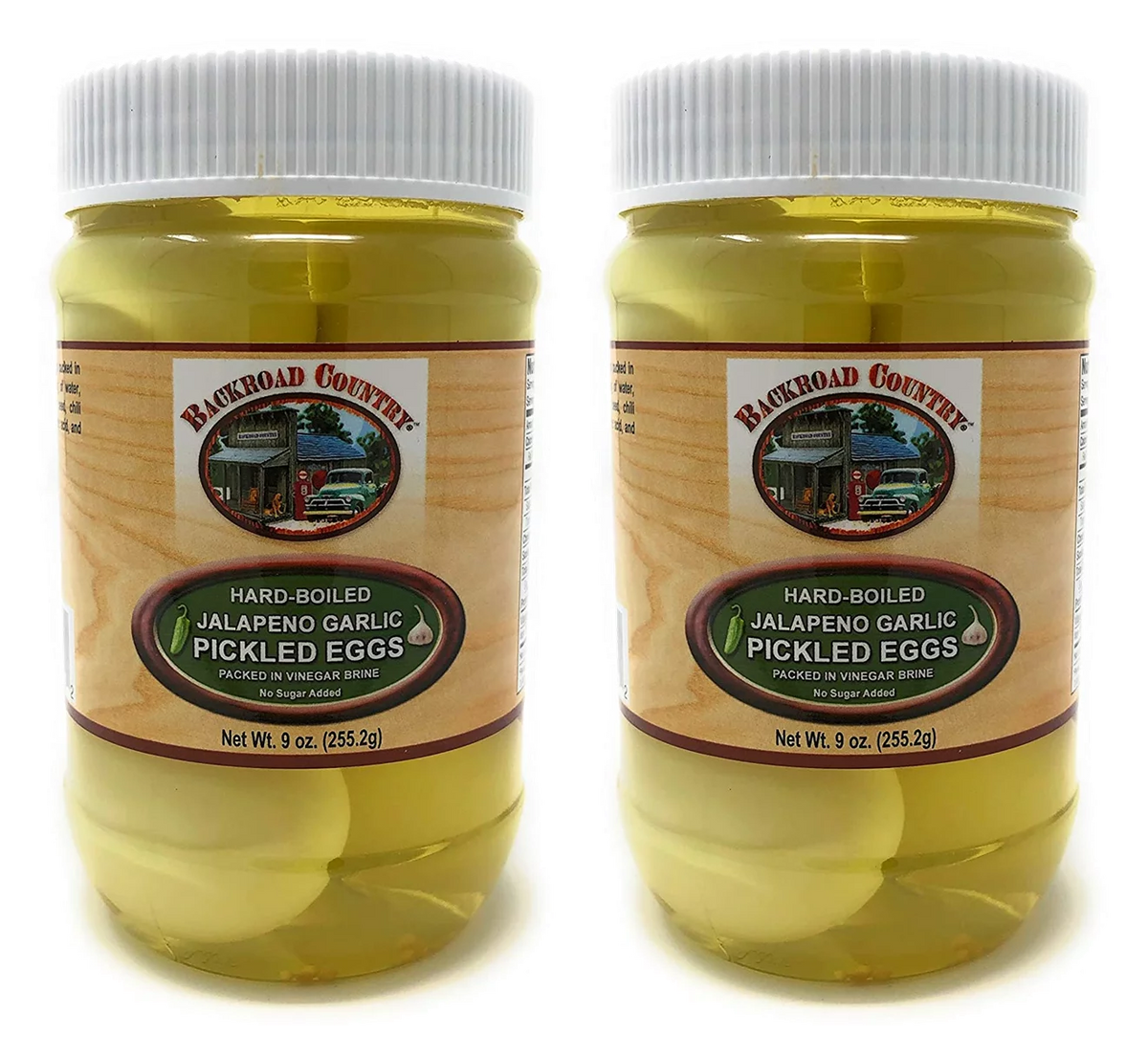 Jalapeno Garlic Pickled Eggs 2-Pack 9 oz. I163