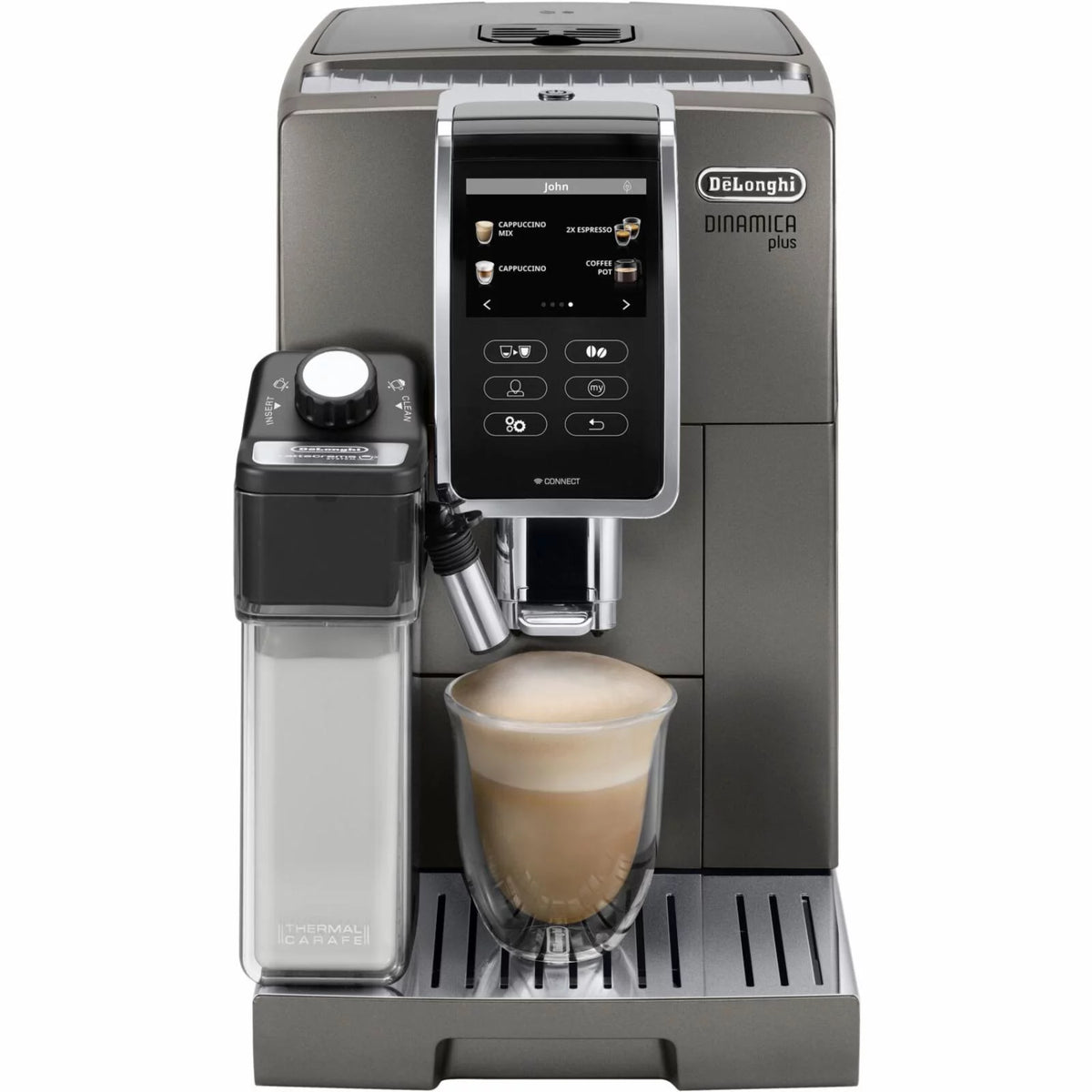 Smart Coffee and Espresso Machine with Automatic Milk Frother G391170