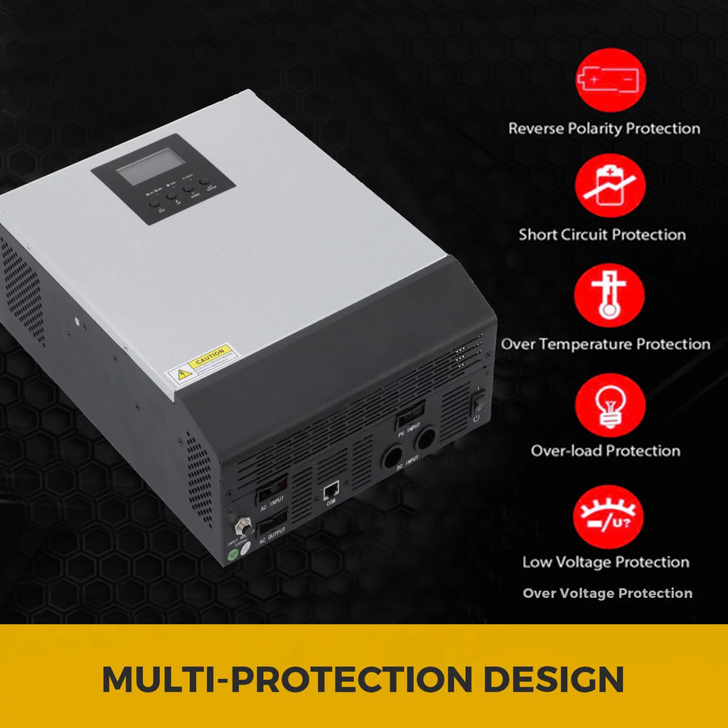 3KVA 24V MPPT Pure Sine Wave Power Inverter Solar Charger X21455