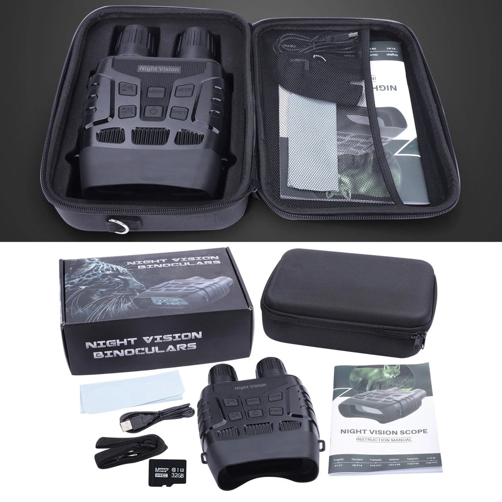 Infrared Night Vision Binoculars with HD Video A349619