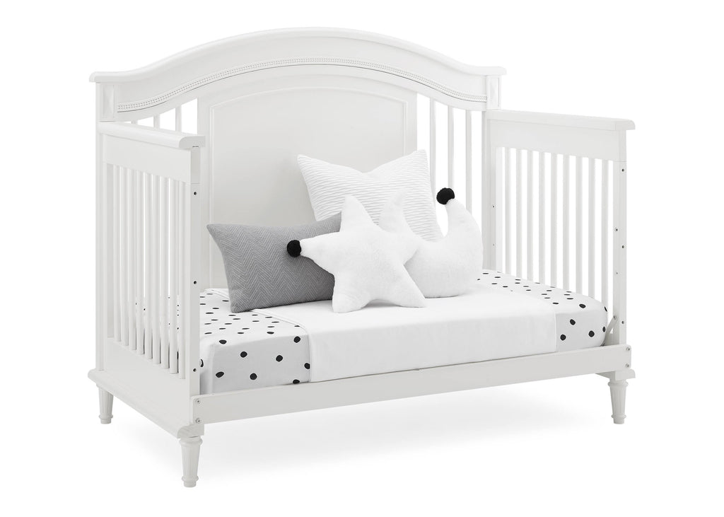 6-in-1 Convertible Crib with Toddler Rail H2559