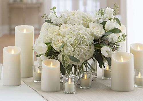Unscented Moving Flame Candle with Timer U306