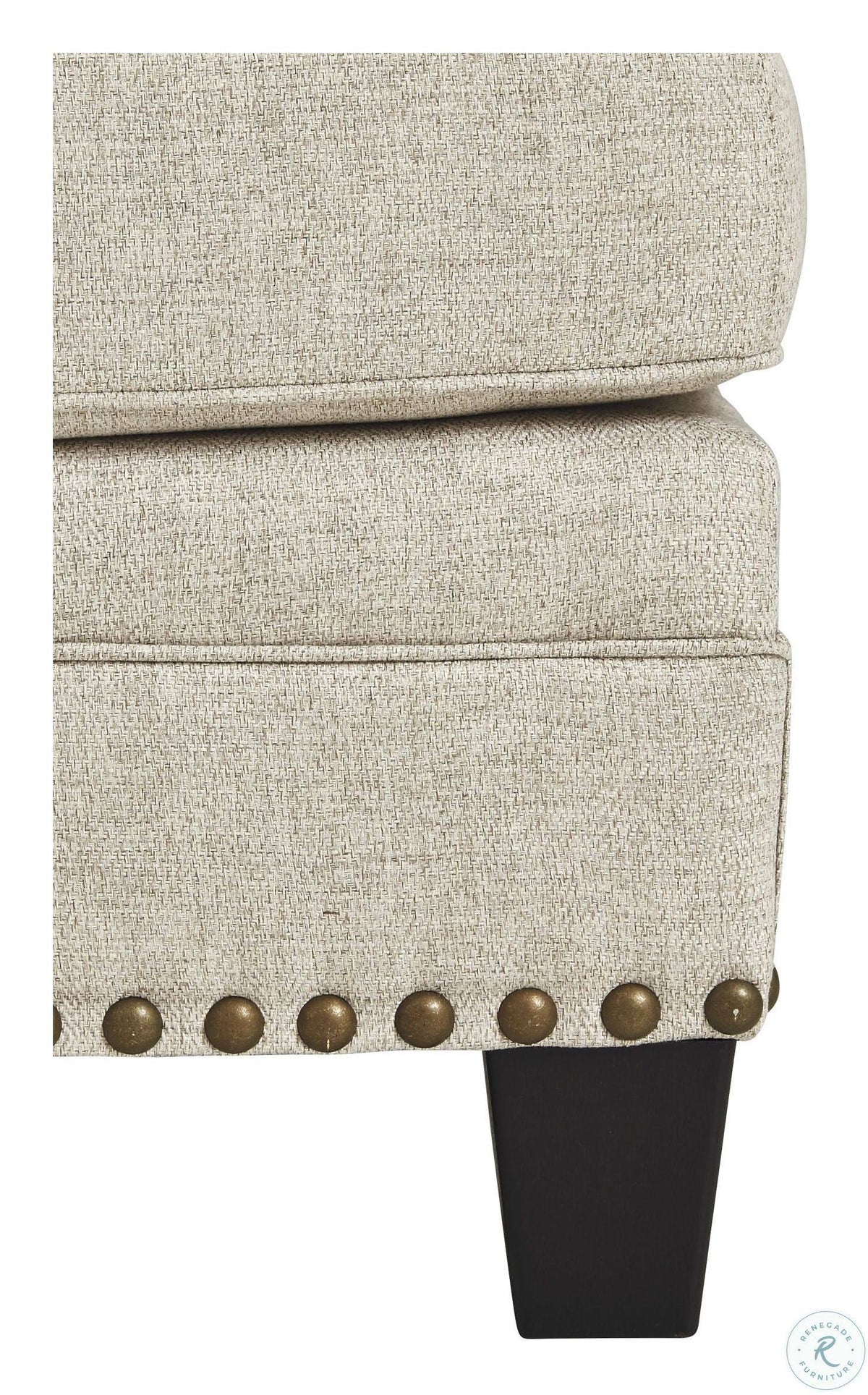 Linen Ottoman N97516