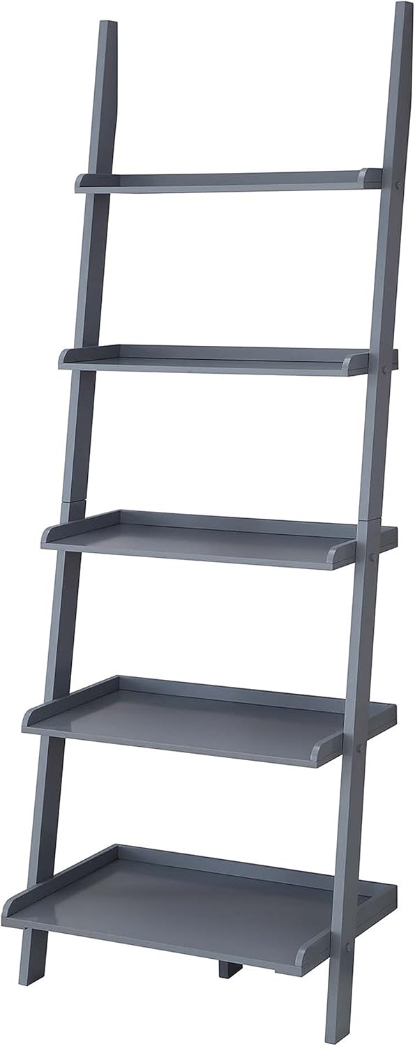 Espresso Bookshelf Ladder Z774