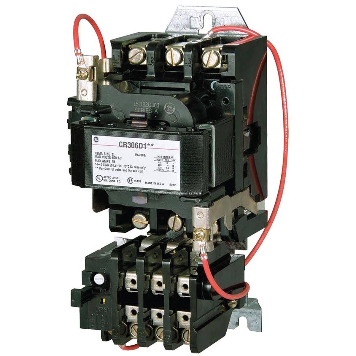 Magnetic Motor Starter, 120V, 3P, 9A E628