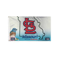 St. Louis Cardinals License Plate Flag Q16103