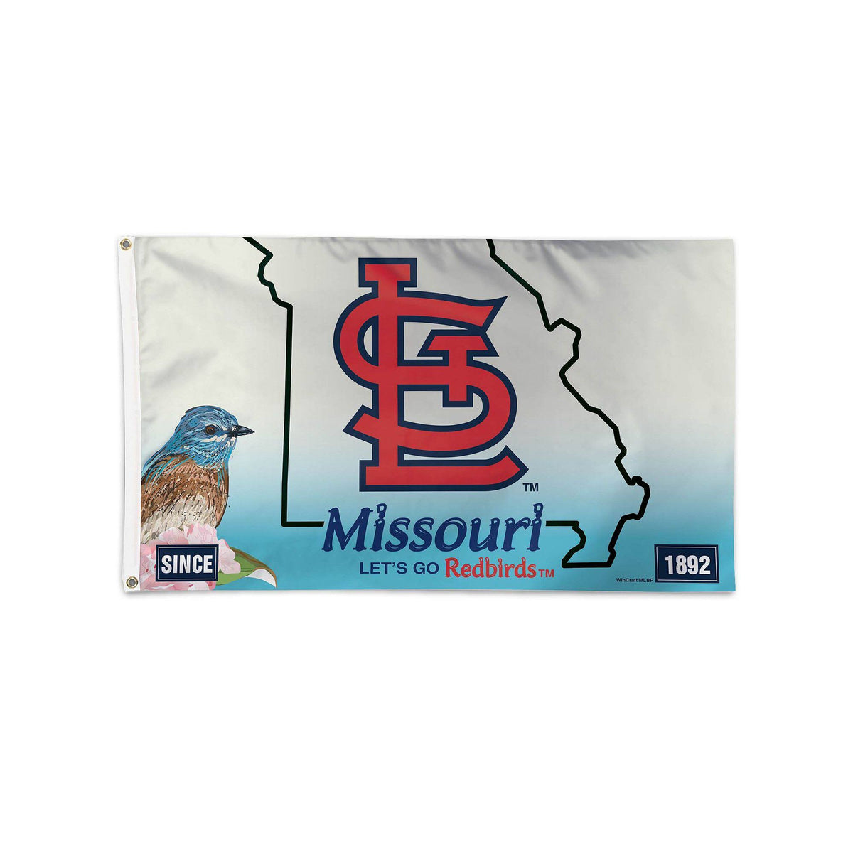 St. Louis Cardinals License Plate Flag Q16103
