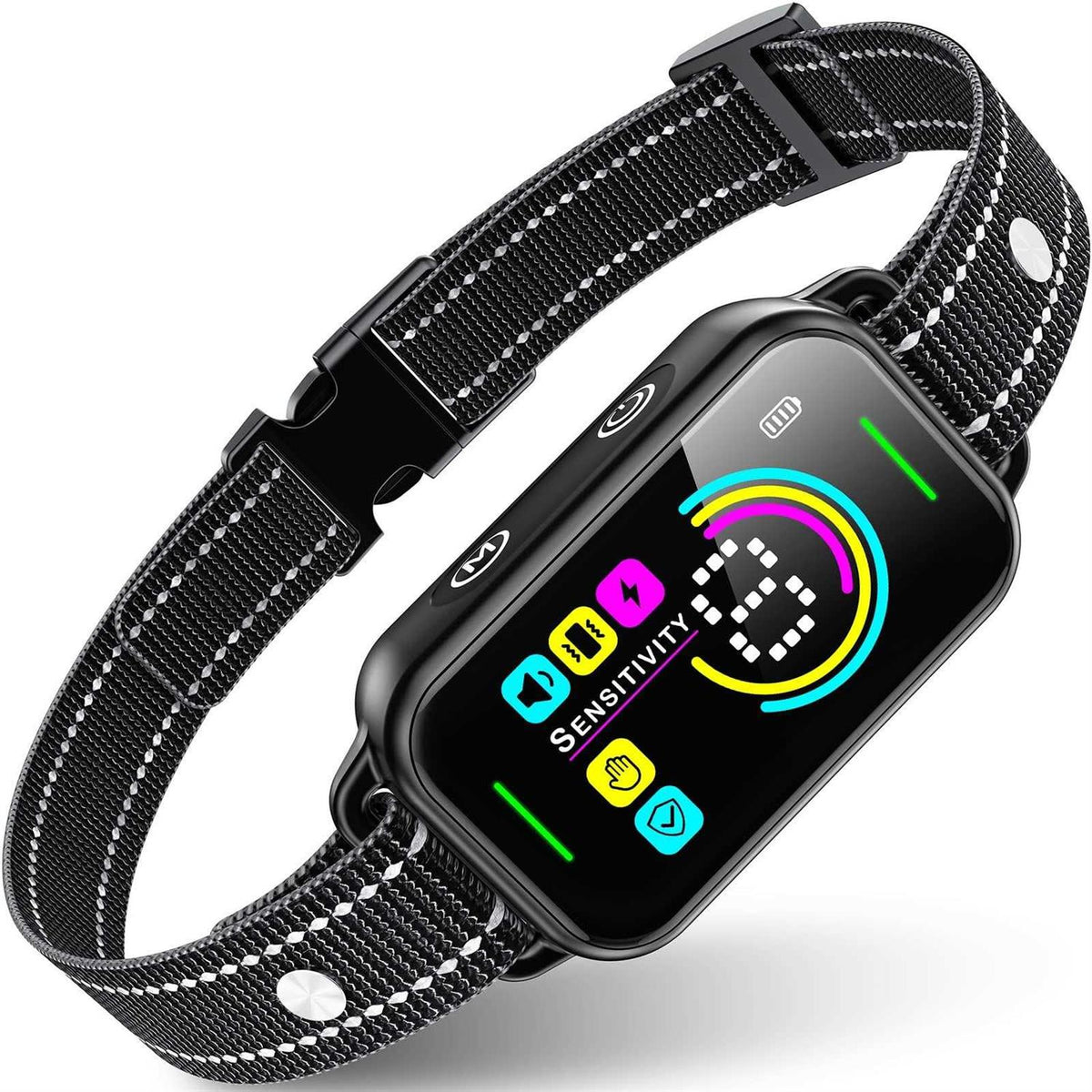 Rechargeable Dog Bark Collar with 8 Adjustable B7515