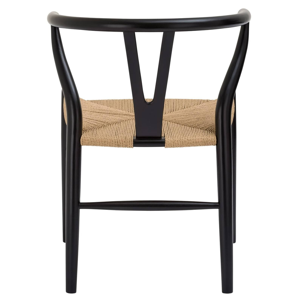 Black Weave Chairs (Set of 2) U79608