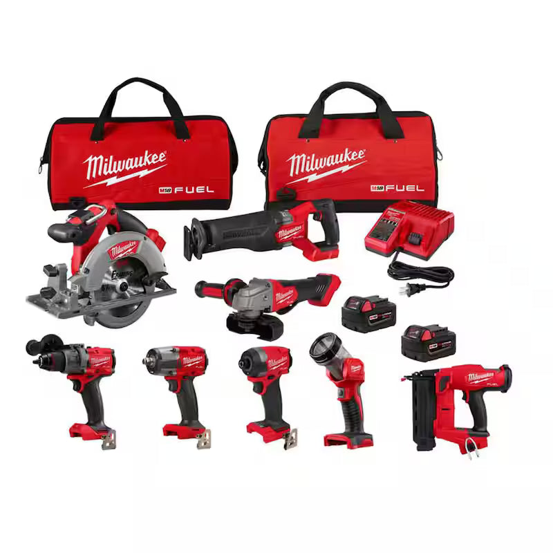 18V Lithium-Ion Brushless Cordless Combo Kit with 5.0 Ah Batteries 7-Tool K176320