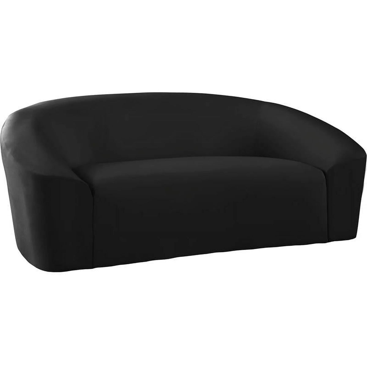 Black Velvet Loveseat B427519