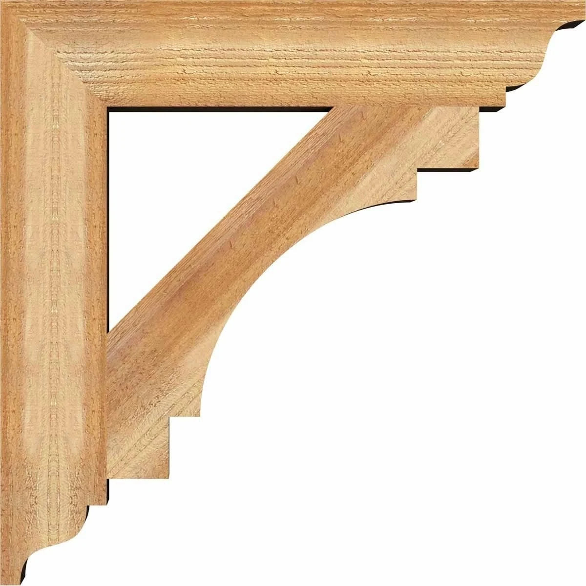 Western Red Cedar Rough Sawn Bracket J6641
