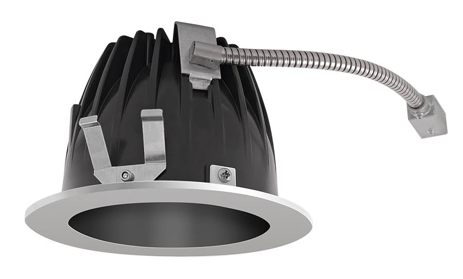 Black Cone Silver Ring LED Trim K11665