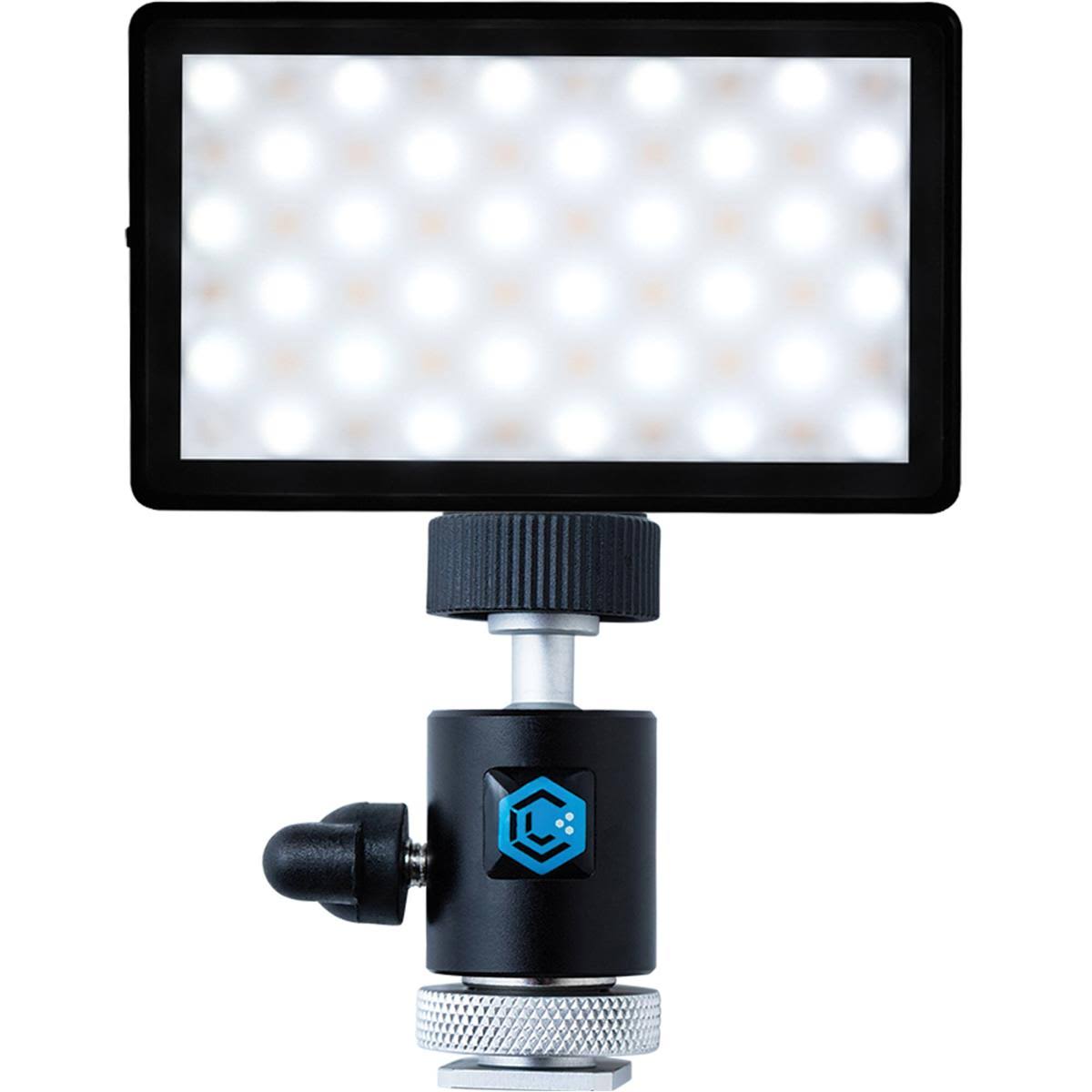 Panel Mini LED Light with Ball Head Camera Mount and 3/8 Adapter J7161