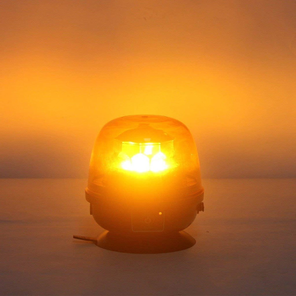 Magnetic Amber Remote-Control LED Beacon Pack of 2 O33189
