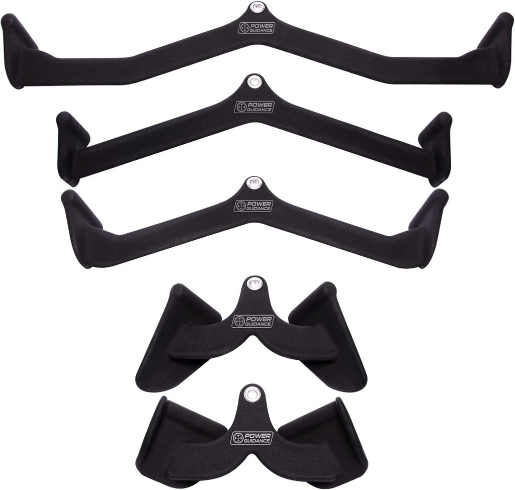 LAT pulldown attachments, Ergonomic Handle, Cable Machine Attachments V572