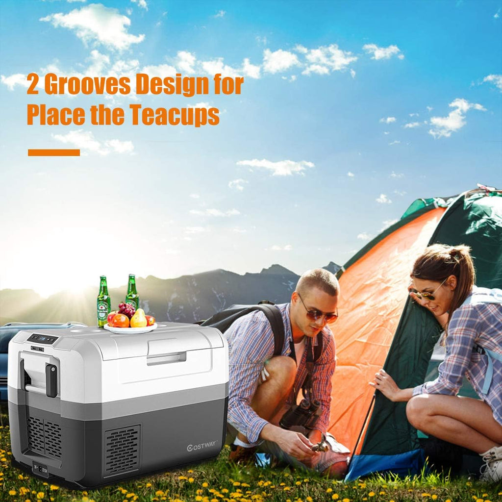 Portable Car Refrigerator 48-Quart Compressor Travel Fridge V15877