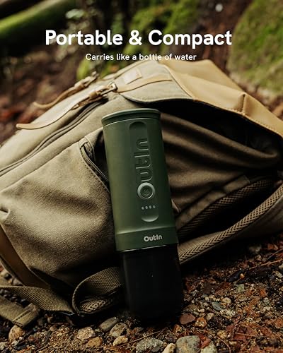 Portable Electric Espresso Machine, Travel Coffee Maker, Self-Heating with USB-C, 12V, with Ground Coffee & NS Capsule F433892