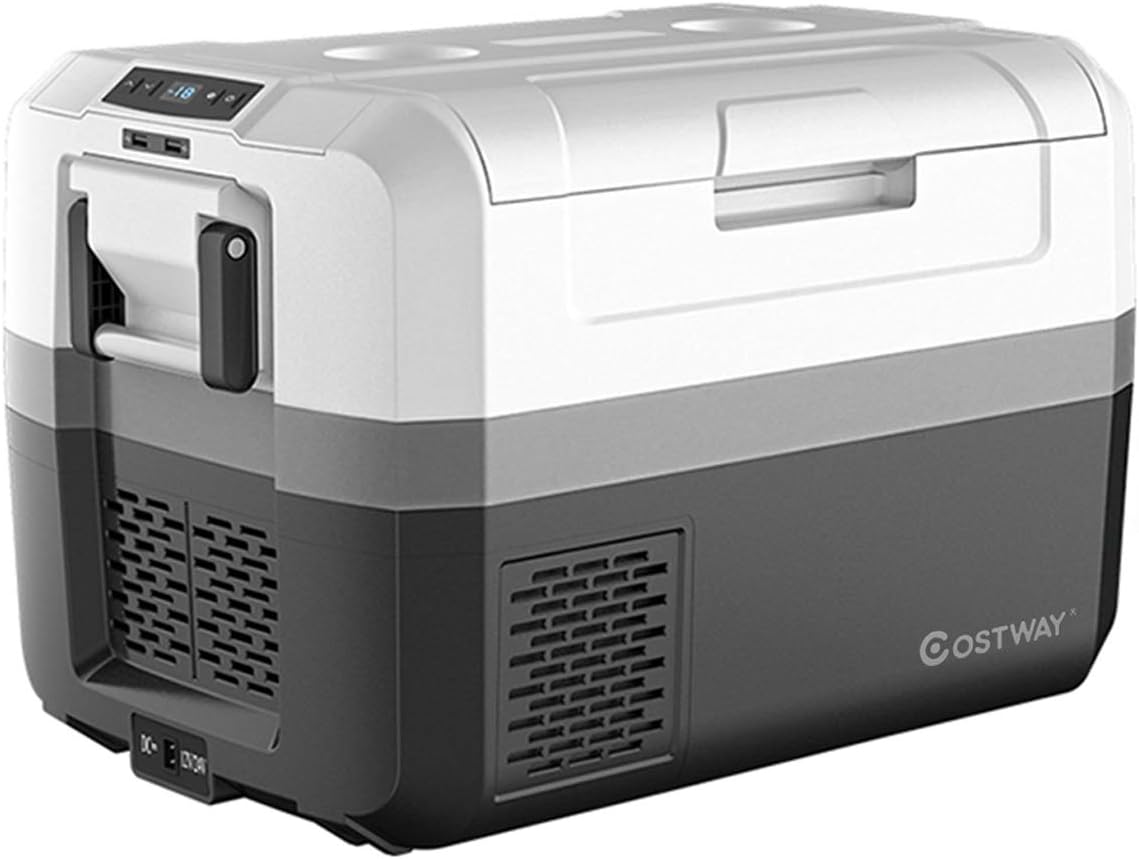Portable Car Refrigerator 48-Quart Compressor Travel Fridge V15877