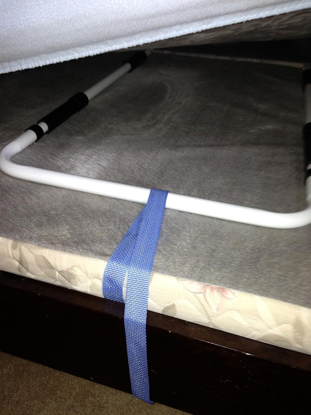 Bed Assist Rail with LED Motion Sensor Light and Anchor Strap T345