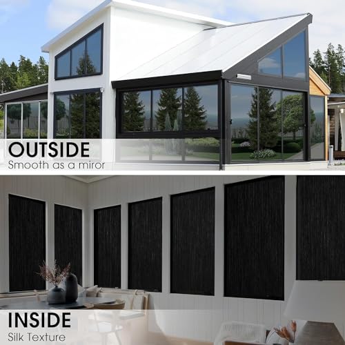 Blackout Window Privacy Film 45.2 x 314.9 Inches U92085