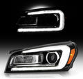 Black Halogen Headlight Lamp Left Driver Side E950827