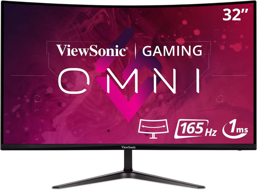 27 Inch Curved 1080p 165Hz Gaming Monitor H897239