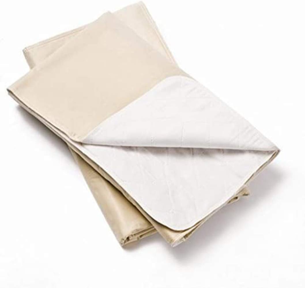 Reusable Washable Bed Pad 34x36 Beige L28827