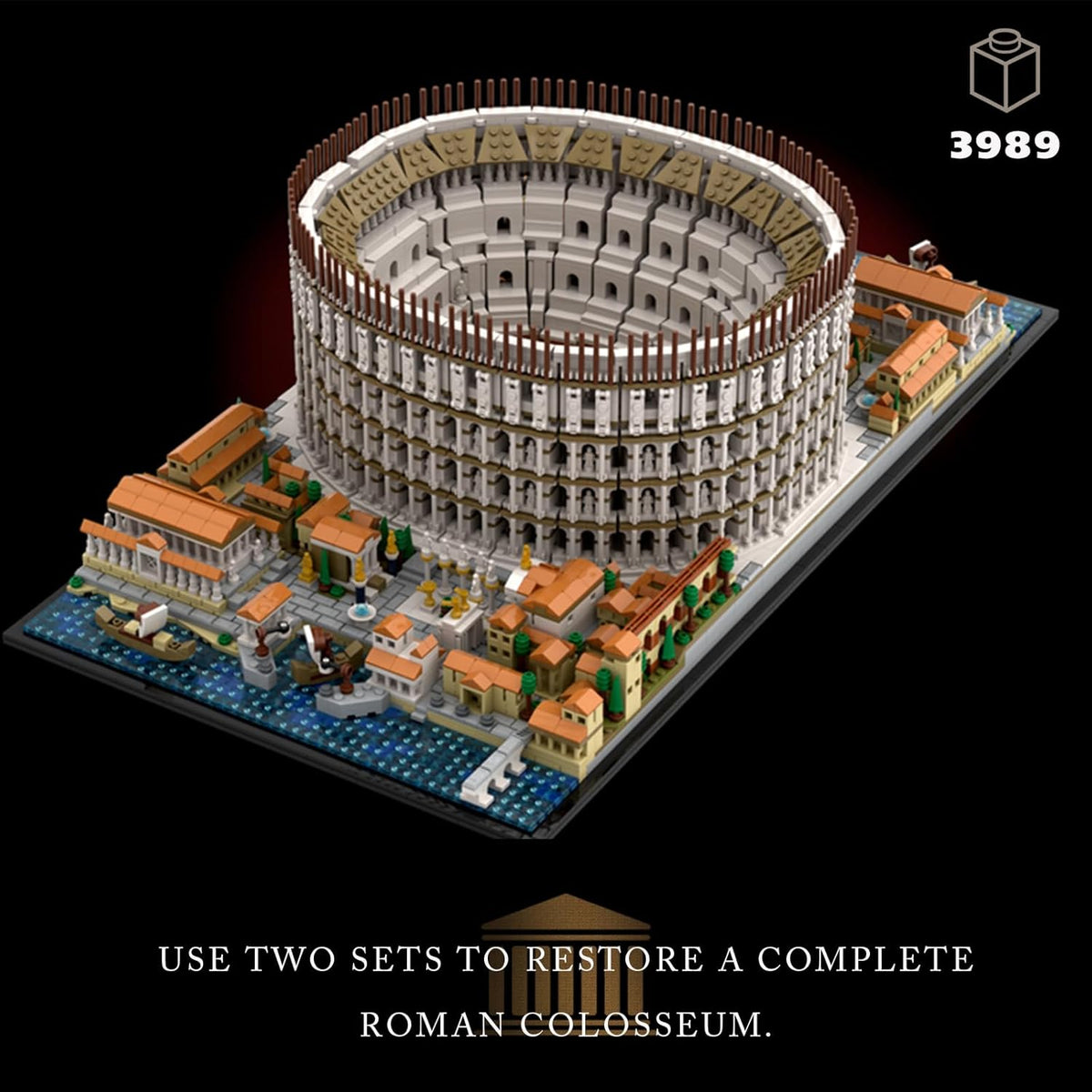 Roman Colosseum Building Set, 3989 Pieces B443506