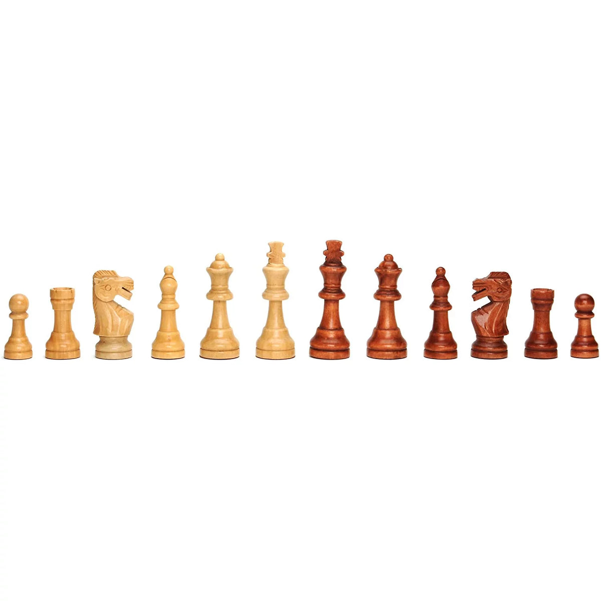 15 in. Wood Chess Set with 3.75 in. King G3918