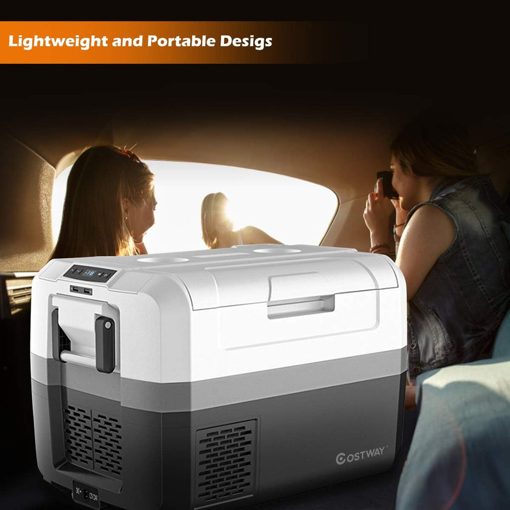 Portable Car Refrigerator 48-Quart Compressor Travel Fridge V15877