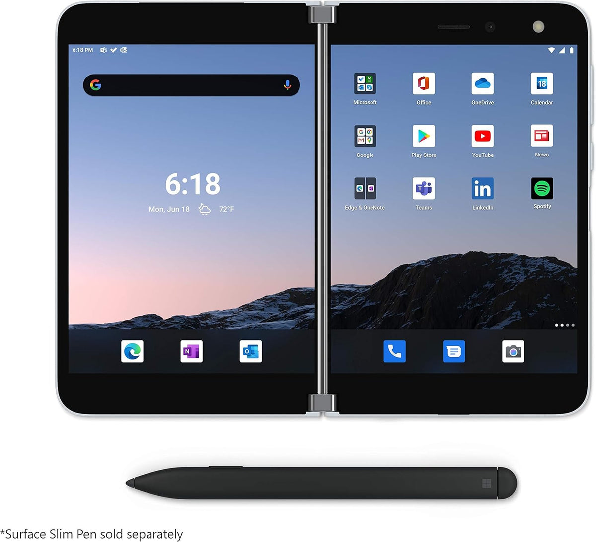256GB Glacier Unlocked Surface Duo Z330
