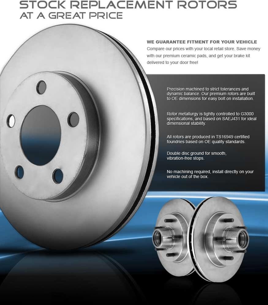 270 mm Brake Rotors Set H95150