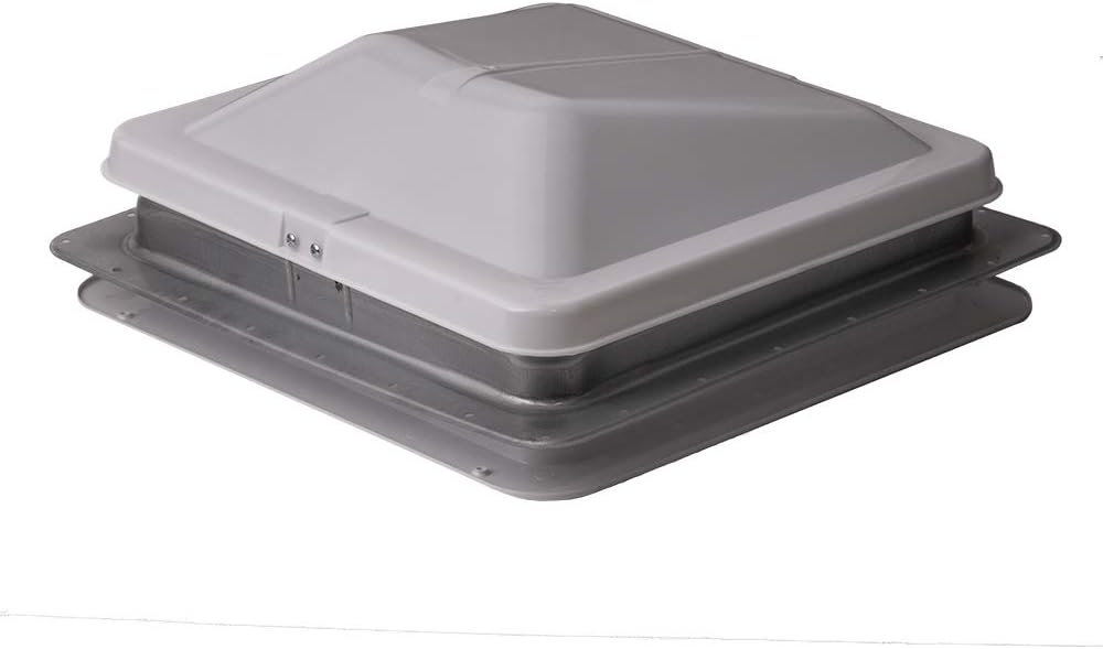 White Cargo Roof Vent F9206