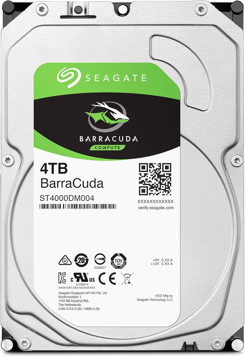 4TB Internal Hard Drive HDD 3.5 Inch Sata 6 Gb/s 5400 RPM 256MB Cache W1130