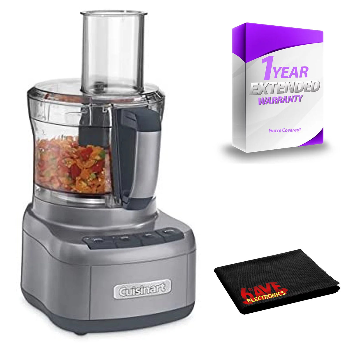 8-Cup Food Processor Gunmetal R198387