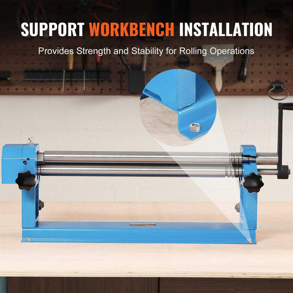 Slip Roll Machine with 2 Detachable Rollers T93089