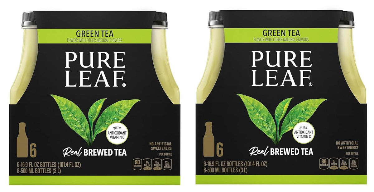 16.9 Fl Oz 6 Bottles Pack of 12 Green Iced Tea L928