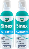 5.0 fl oz x 2 Drug Free Saline Nasal Spray S2444