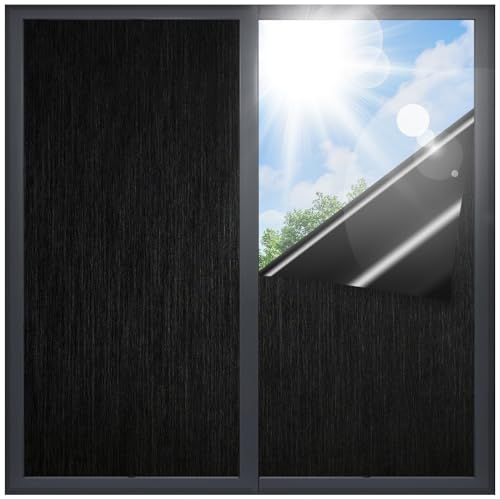 Blackout Window Privacy Film 45.2 x 314.9 Inches U92085