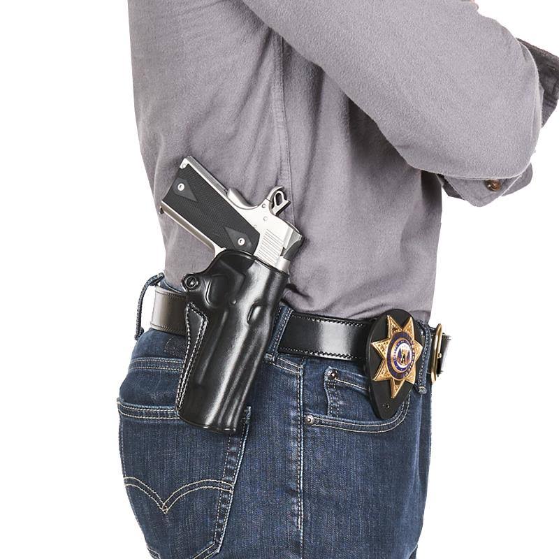 Black Paddle Belt Holster J764874