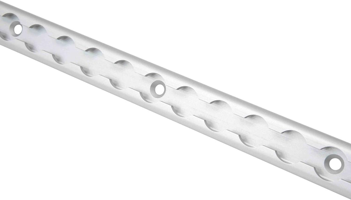 Heavy Duty Aluminum 4ft L-Track (4 Pcs) with Stainless Steel Ring (16 Pcs) Tie Down System K14559