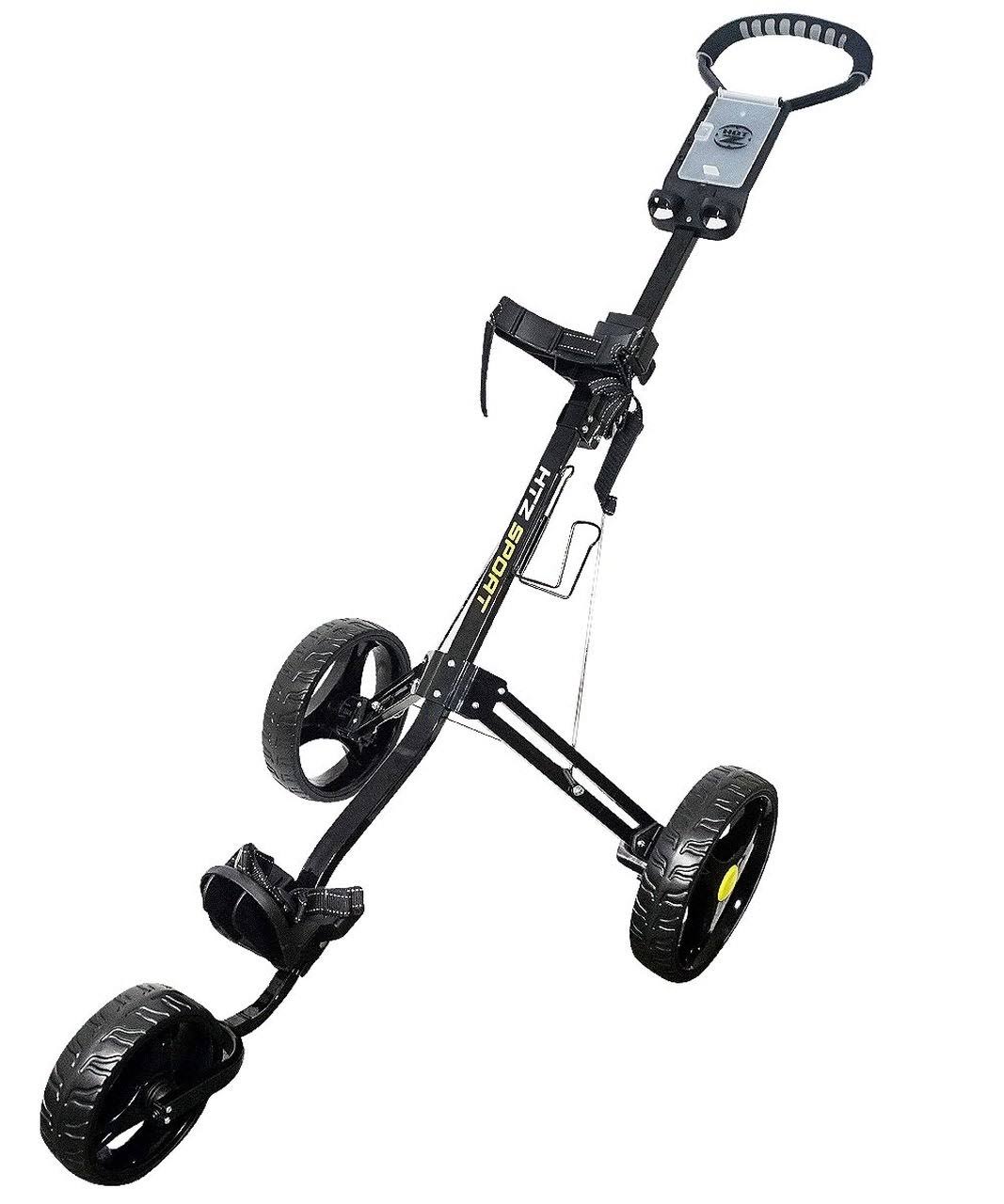 3 Wheel Push Cart, Black K784