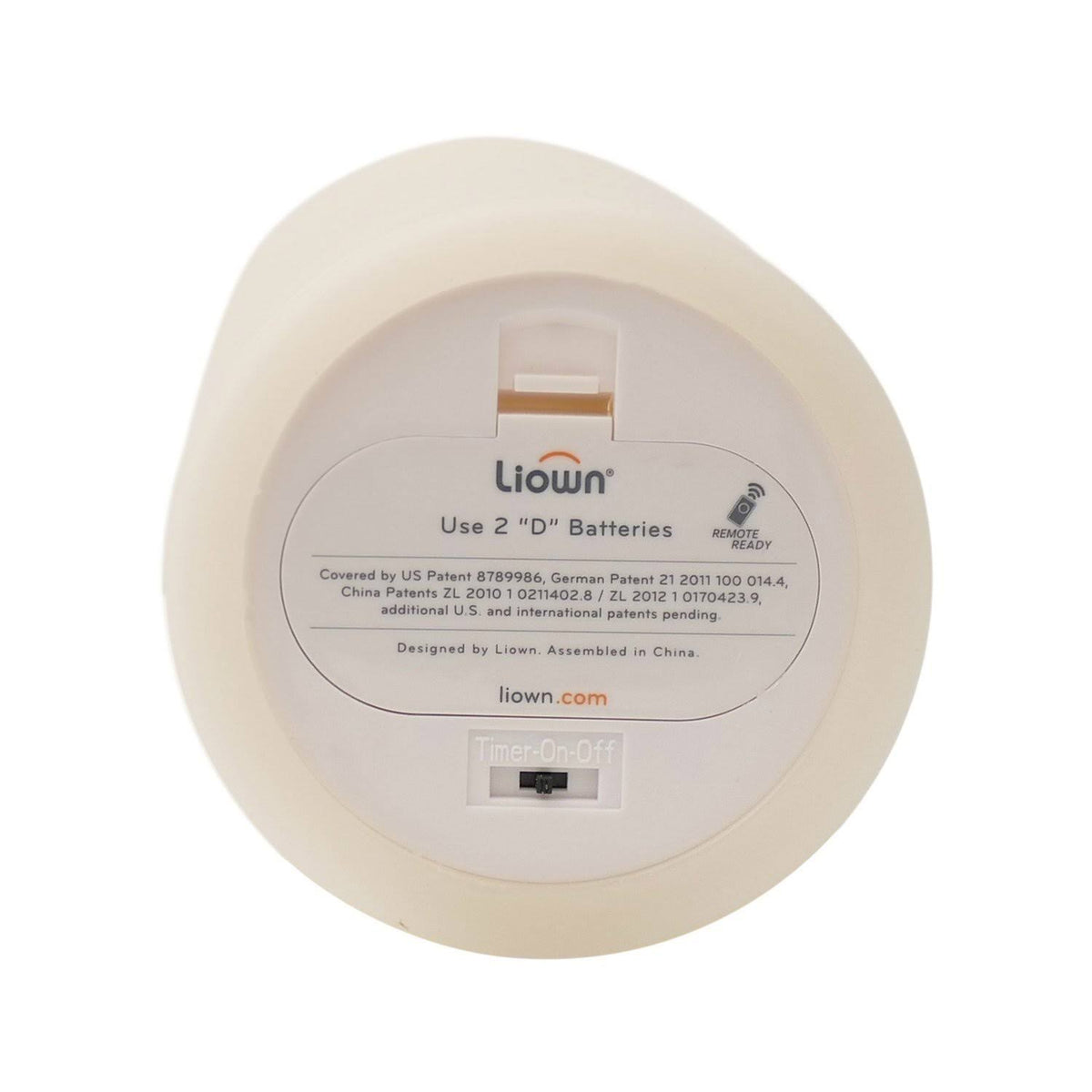 Unscented Moving Flame Candle with Timer U306